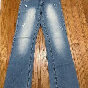 Dolce & Gabbana Faded Blue Denim Jeans